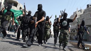 Hamas Takeover of the Gaza Strip - Celebration Photo (2007)